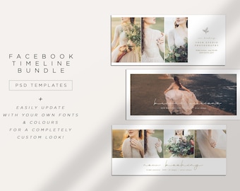 Photography facebook cover Bundle, Photography Facebook Timeline Covers, Facebook Cover Template, Facebook Cover Photo, Facebook banner