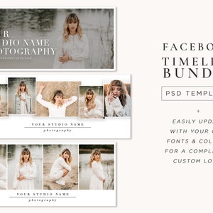 Facebook Timeline Cover Bundle, Photography Facebook Timeline Covers, Photoshop Facebook Template, Facebook Cover Photo, Facebook banner image 1