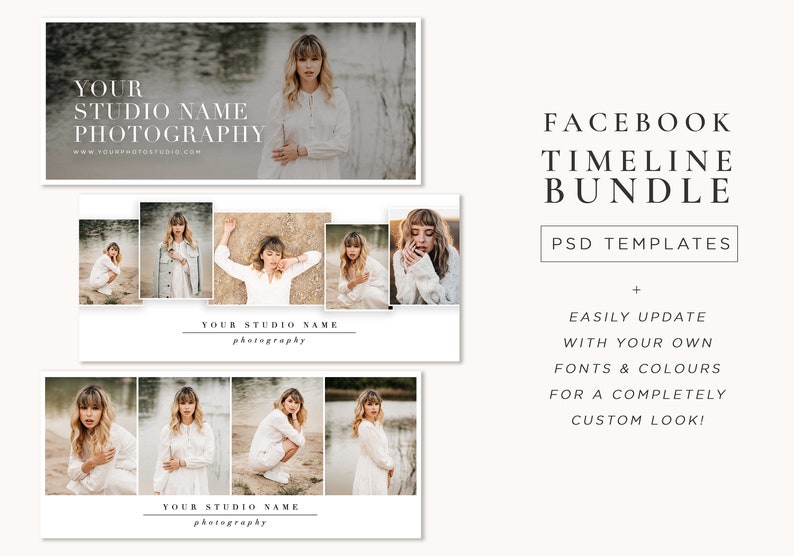 Facebook Timeline Cover Bundle, Photography Facebook Timeline Covers, Photoshop Facebook Template, Facebook Cover Photo, Facebook banner image 1