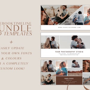 Facebook Timeline Cover Bundle, Photography Facebook Timeline Covers, Photoshop Facebook Template, Facebook Cover Photo, Facebook banner