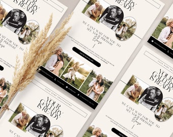 Photography Newsletter Template: Gallery Reveal Email (CANVA)