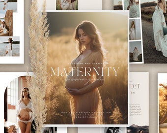 Maternity Photography Welcome Guide: Pricing Template (CANVA)