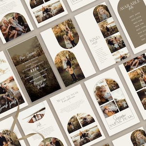 Photography Instagram Story Template Bundle: Modern Photoshop Layouts (PSD)
