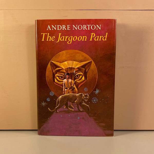 1974 The Jargoon Pard, Andre Norton Hardcover Book, Witch World:  High Hallack Series, First Edition, Tarot Cards Interest, Free Shipping