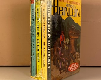 The Worlds of Robert A. Heinlein, Paperback Book Set, Heinlein Box