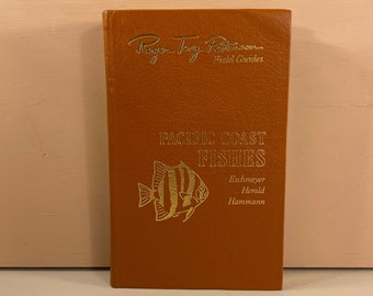 1984 Pacific Coast Fishes, Roger Tory Peterson Field Guides, Easton Press Leather Book, Fiftieth Anniversary Edition, Free Shipping