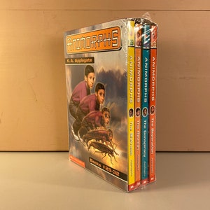 2001 SEALED Animorphs Box Set, Paperback Books Boxed Set, Vintage Fantasy Books, K. A. Applegate Books, #29 - #32 Boxed Set, Free Shipping