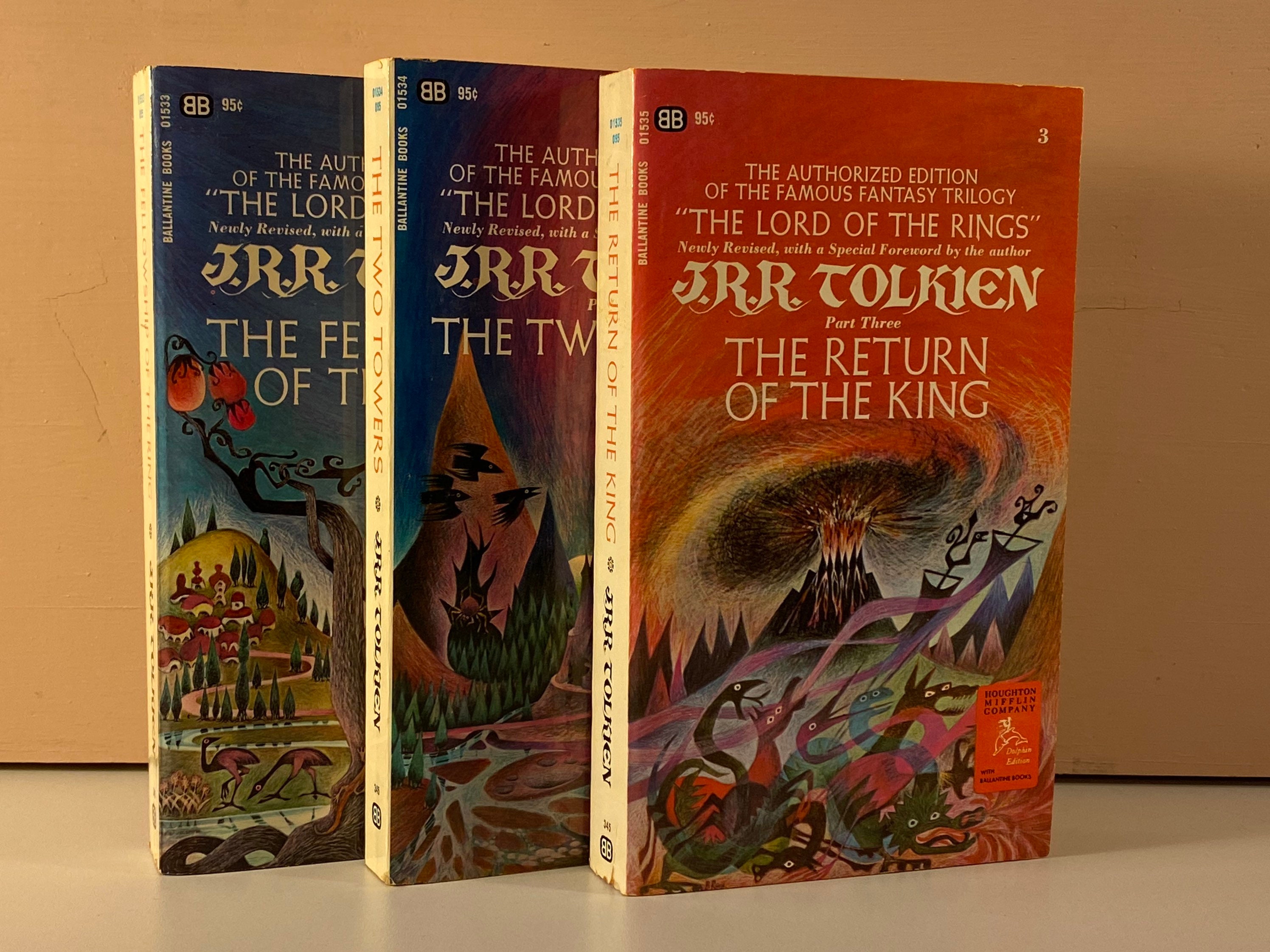 UNREAD 1976/77 J.R.R. Tolkien the Hobbit the Lord of the -  Norway