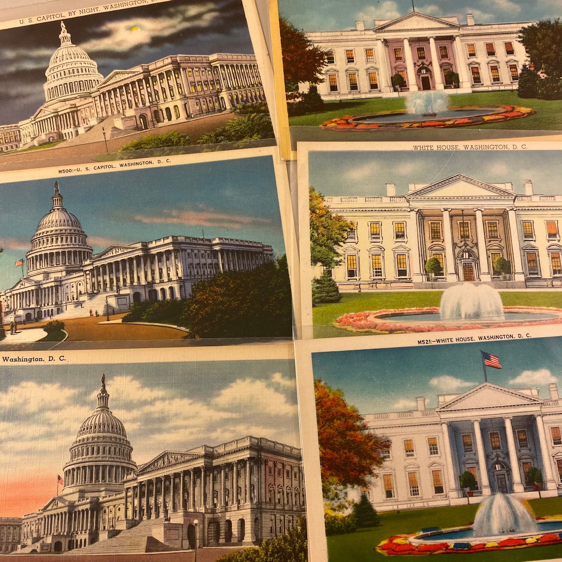 61 Old Washington DC Postcards Old Souvenir Post Cards 1930s Etsy