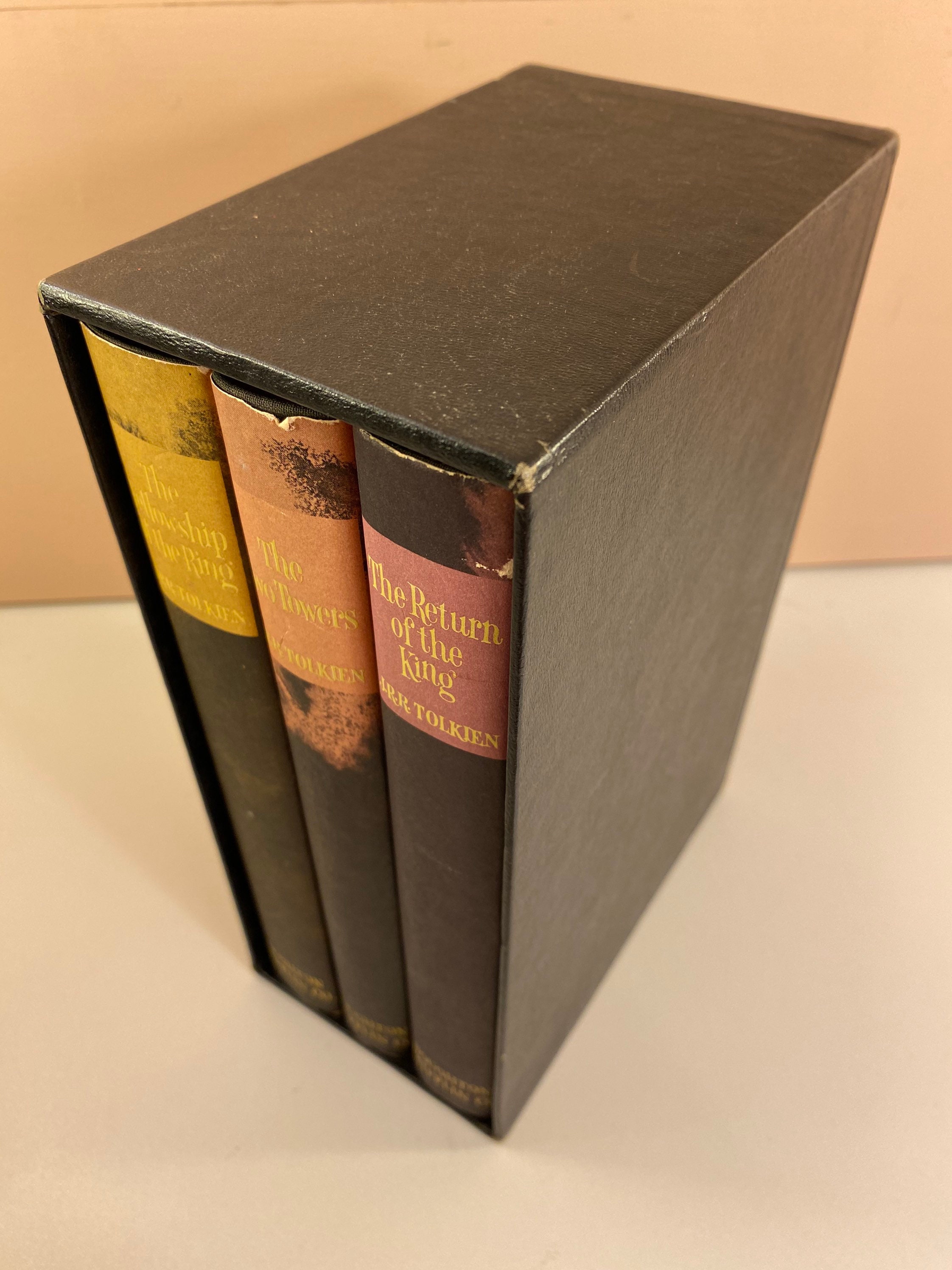 Bijou Central Dans La Trilogie De Tolkien 1966: 2nd Printing Hardback Book Box Set J.R.R. Tolkien The - Etsy France
