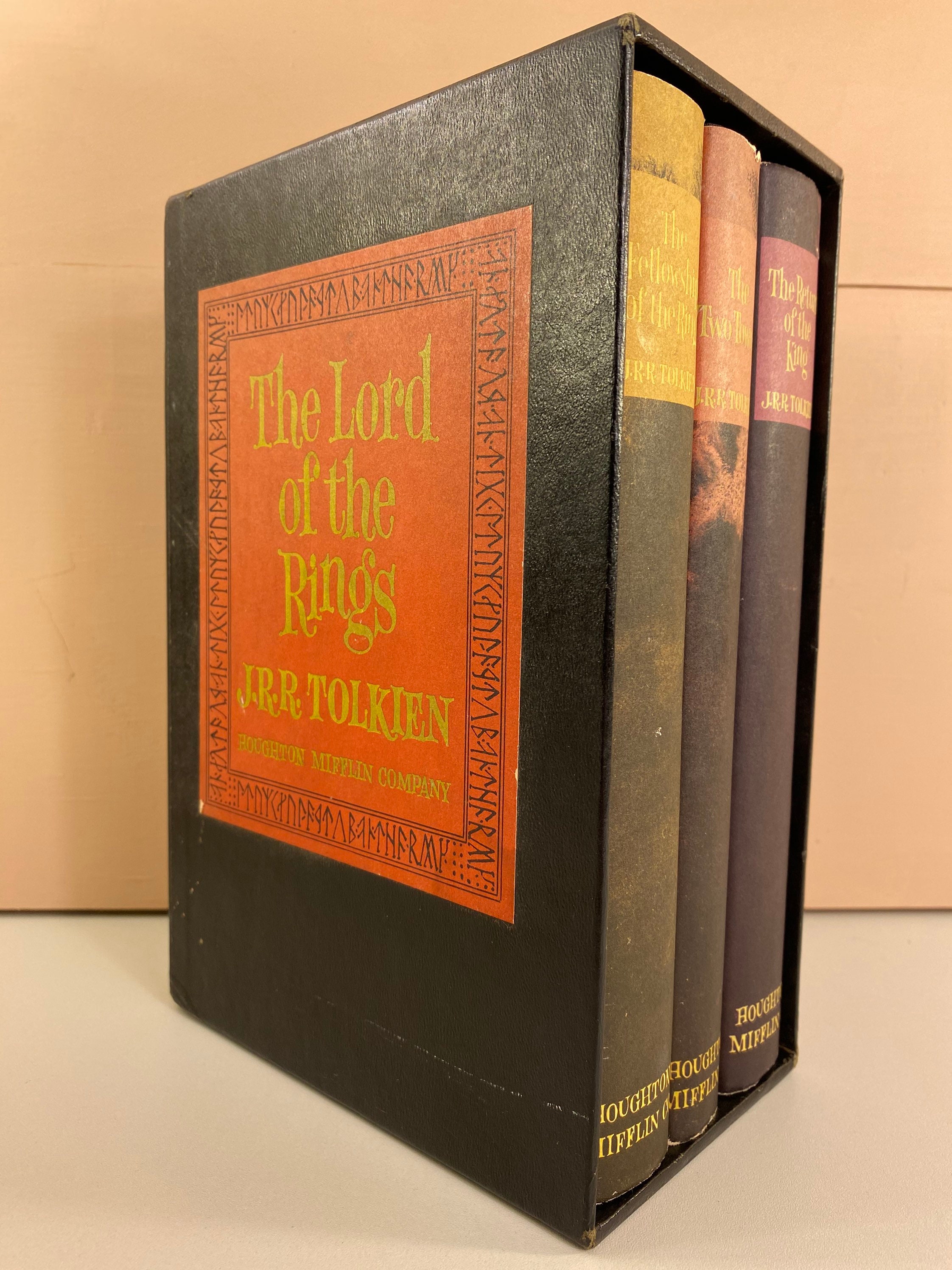 Bijou Central Dans La Trilogie De Tolkien 1966: 2nd Printing Hardback Book Box Set J.R.R. Tolkien The - Etsy France