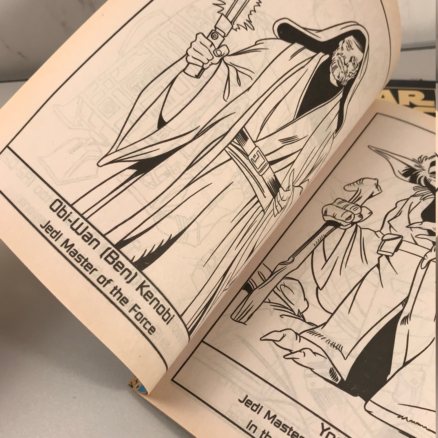 1997 Star Wars Coloring Book Unused Lucasfilm Heroes & | Etsy