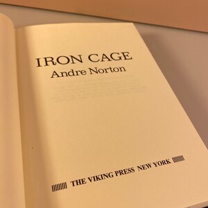 iron cage andre norton iron cage andre norton