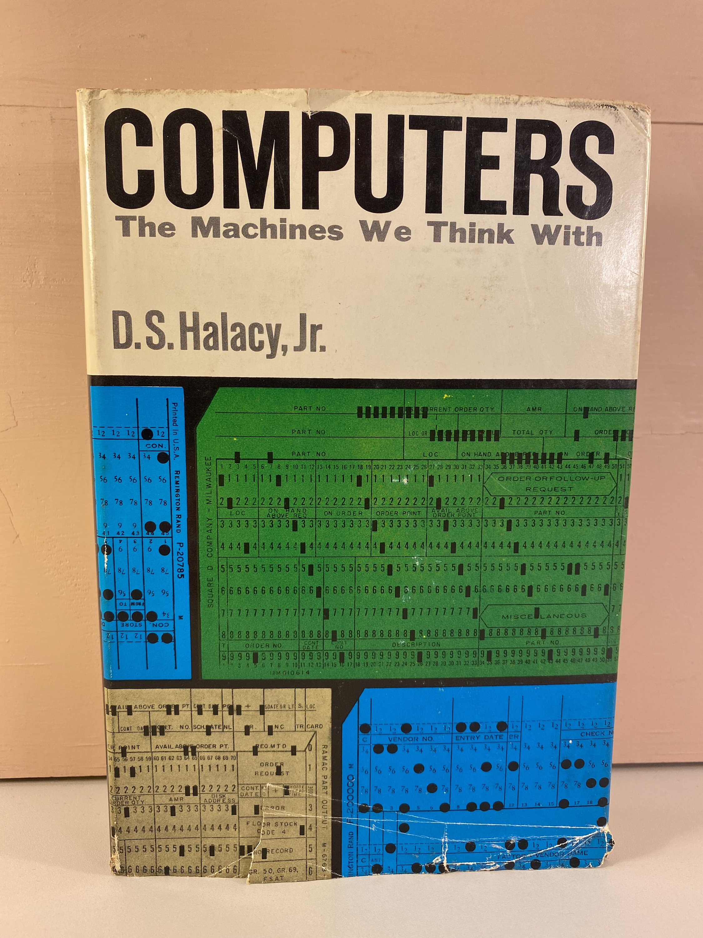 1962 Computers the Machines We Think With Hardcover Book, by D. S ...