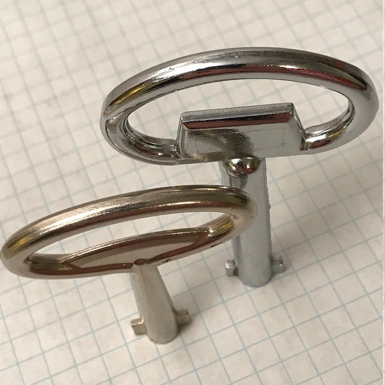 Large Skeleton Windup Key Old Clock Key Steam Punk Key Etsy