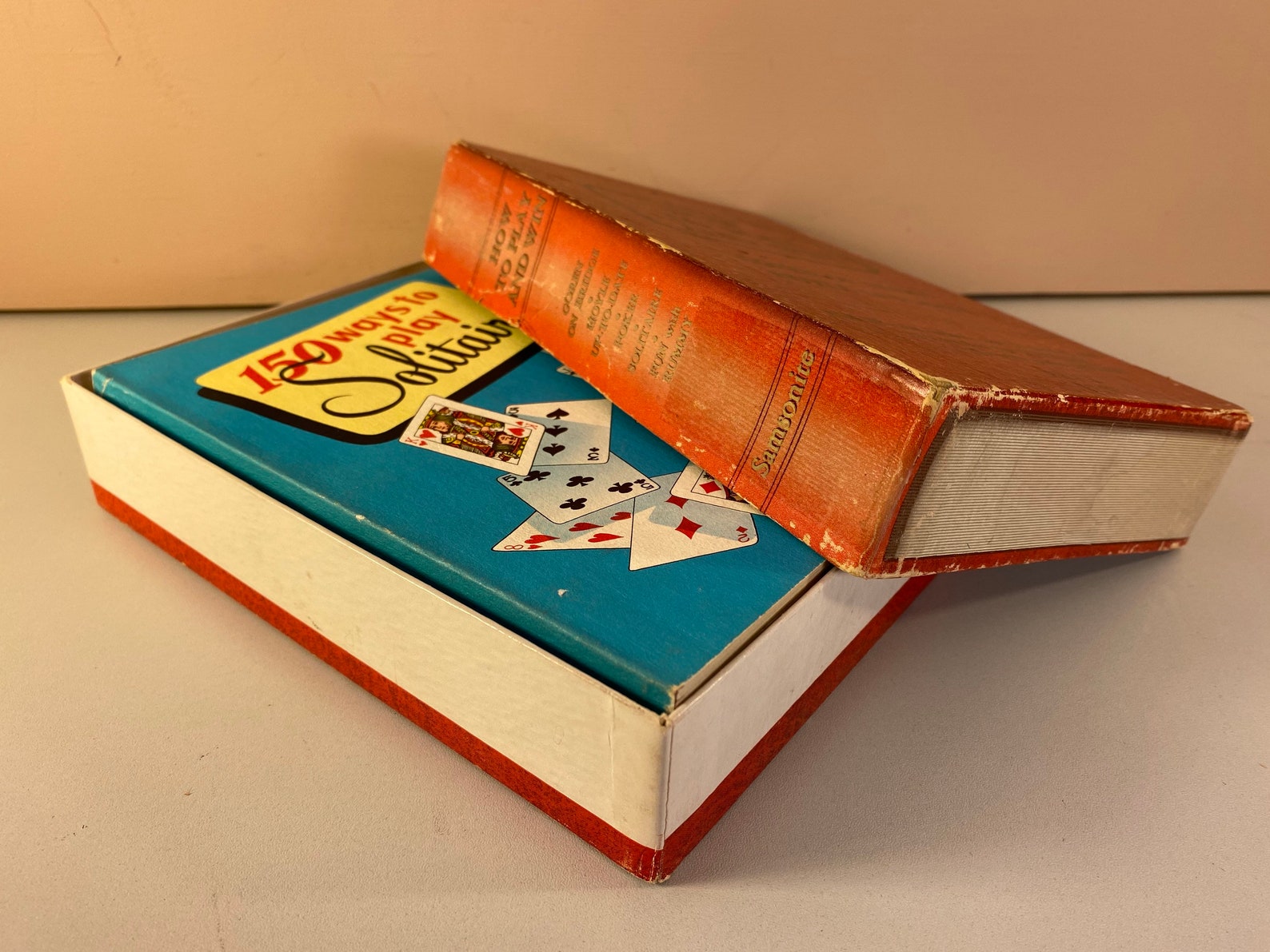 1950s Playing Cards Books Boxed Set How to Play Cards Etsy