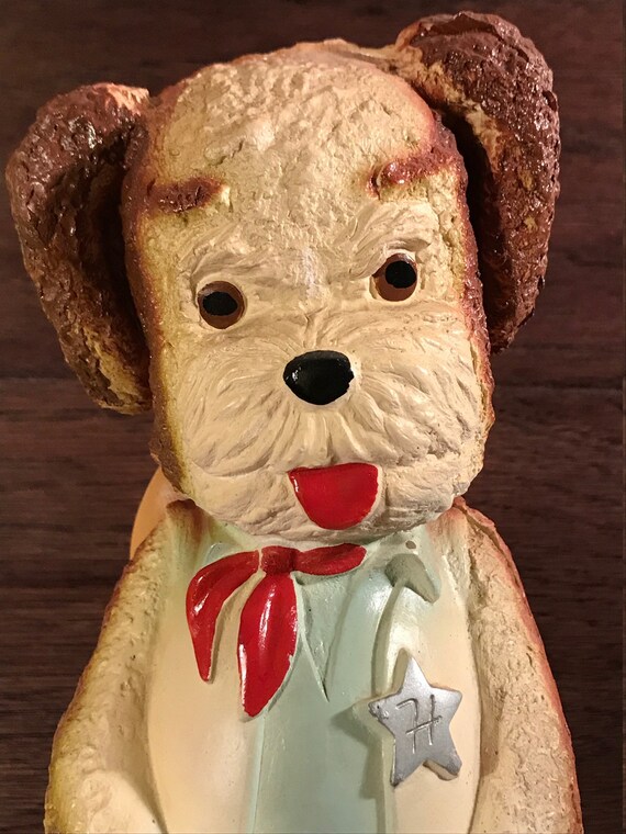 Buy 1953 Happy's Party Chalk Ware Bank, Dumont TV Network, Happy