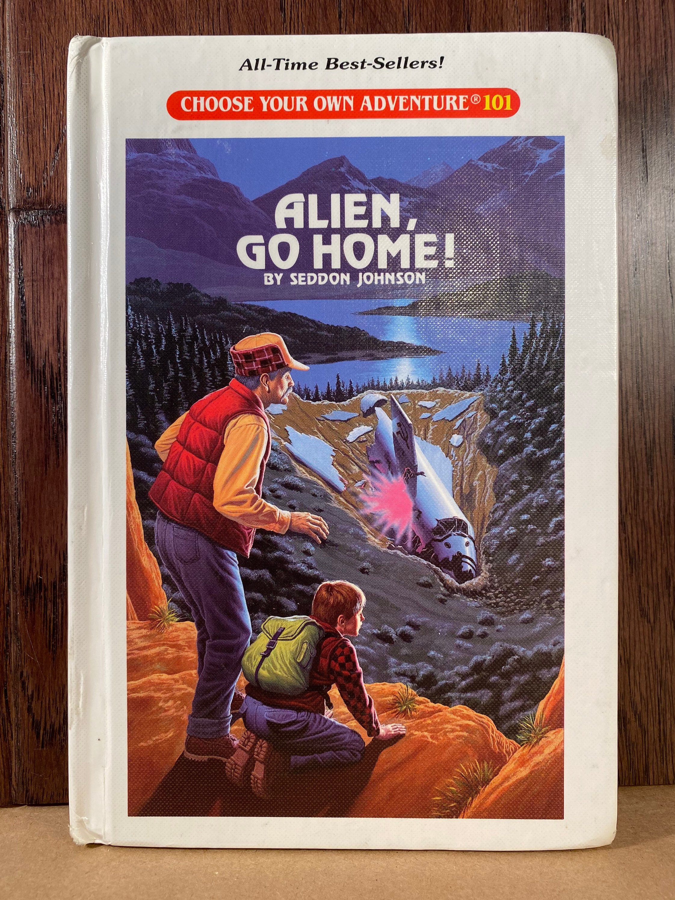 1990 Alien, Go Home! #101, Hardcover Choose Your Own Adventure Book ...