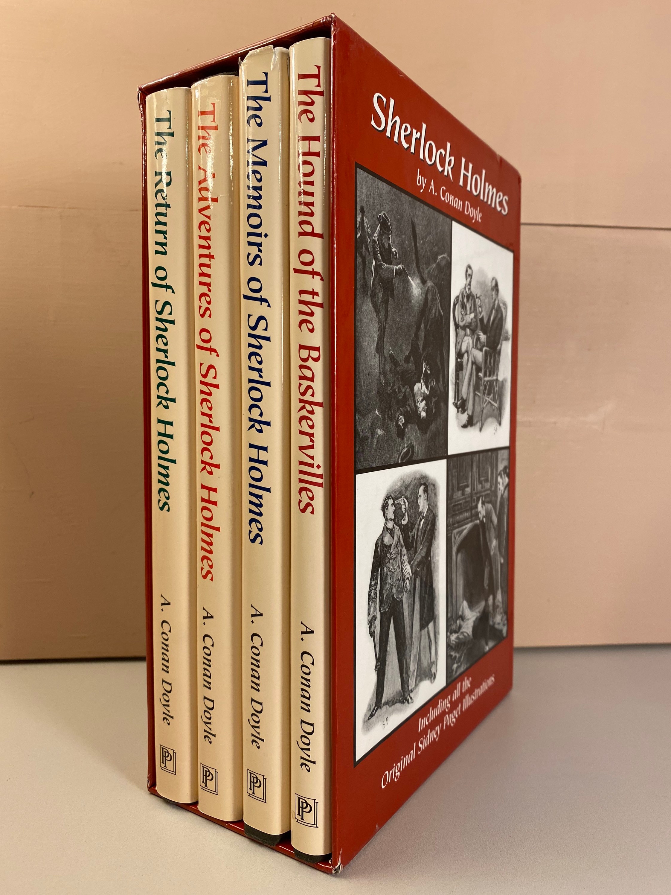 1996 Sherlock Holmes Hardback Book Set, by A. Conan Doyle
