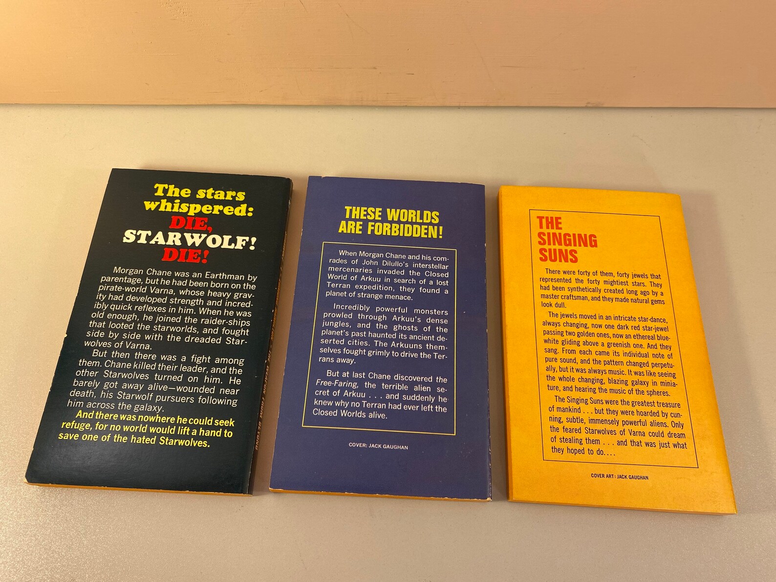 1967, 1968 Starwolf Trilogy, Book Bundle, by Edmond Hamilton, Science ...