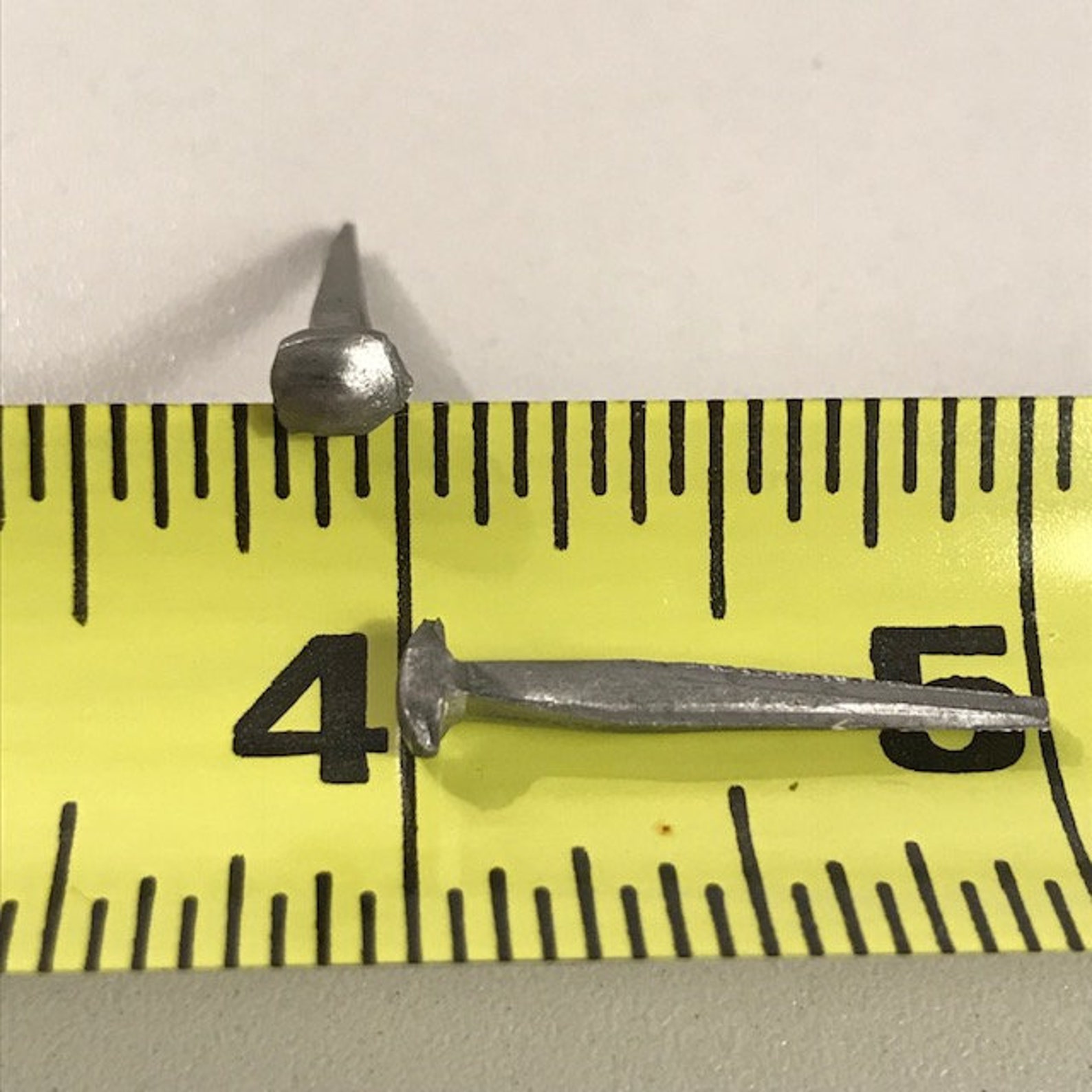 Qty 60 1 Brad Steel Cut Nails 1 Inch Nails Set of Etsy