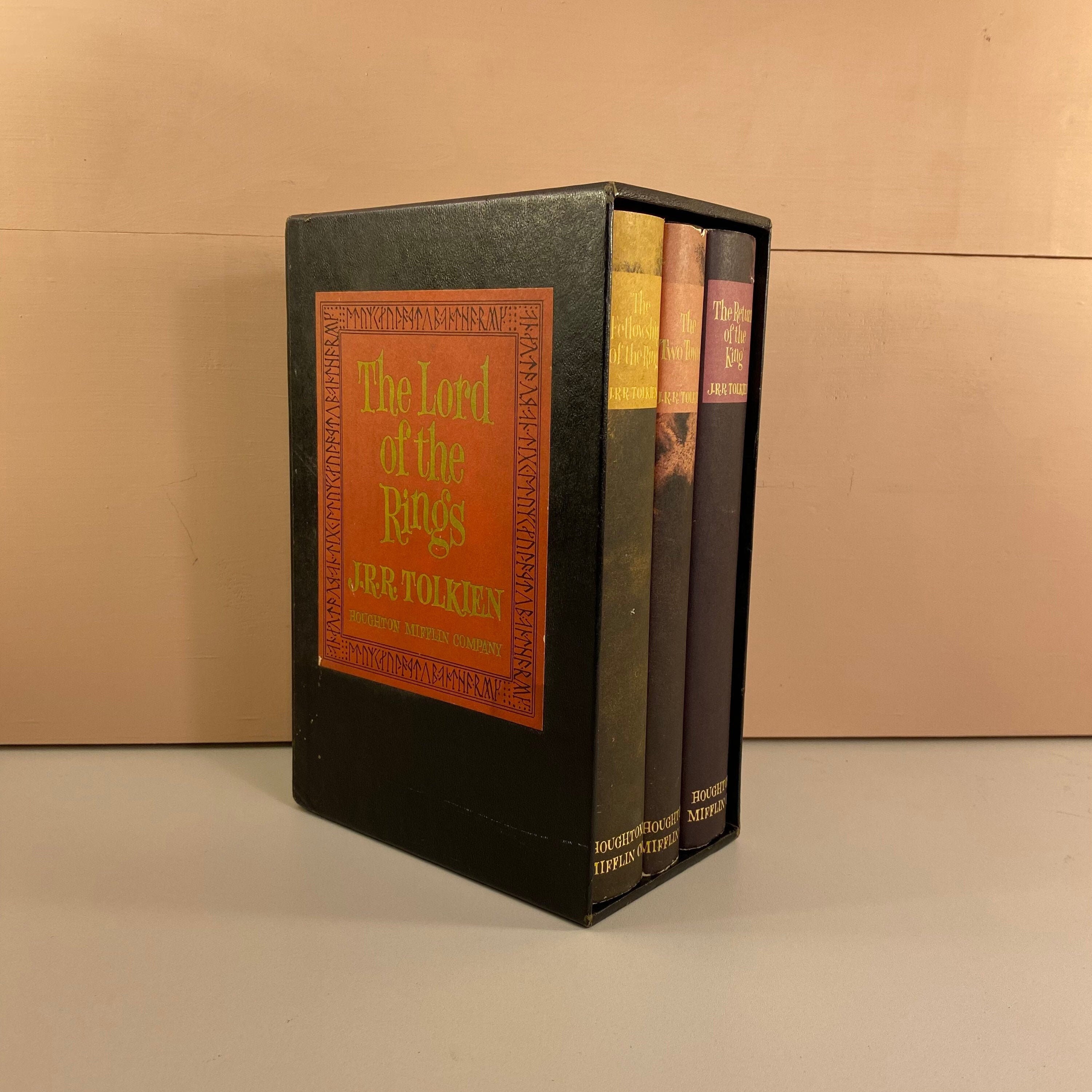 Bijou Central Dans La Trilogie De Tolkien 1966: 2nd Printing Hardback Book Box Set J.R.R. Tolkien The - Etsy France