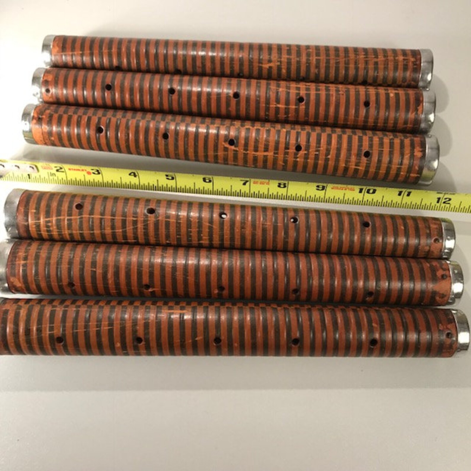 6 Pack Industrial Thread Spools Vintage Textile Bobbins Etsy