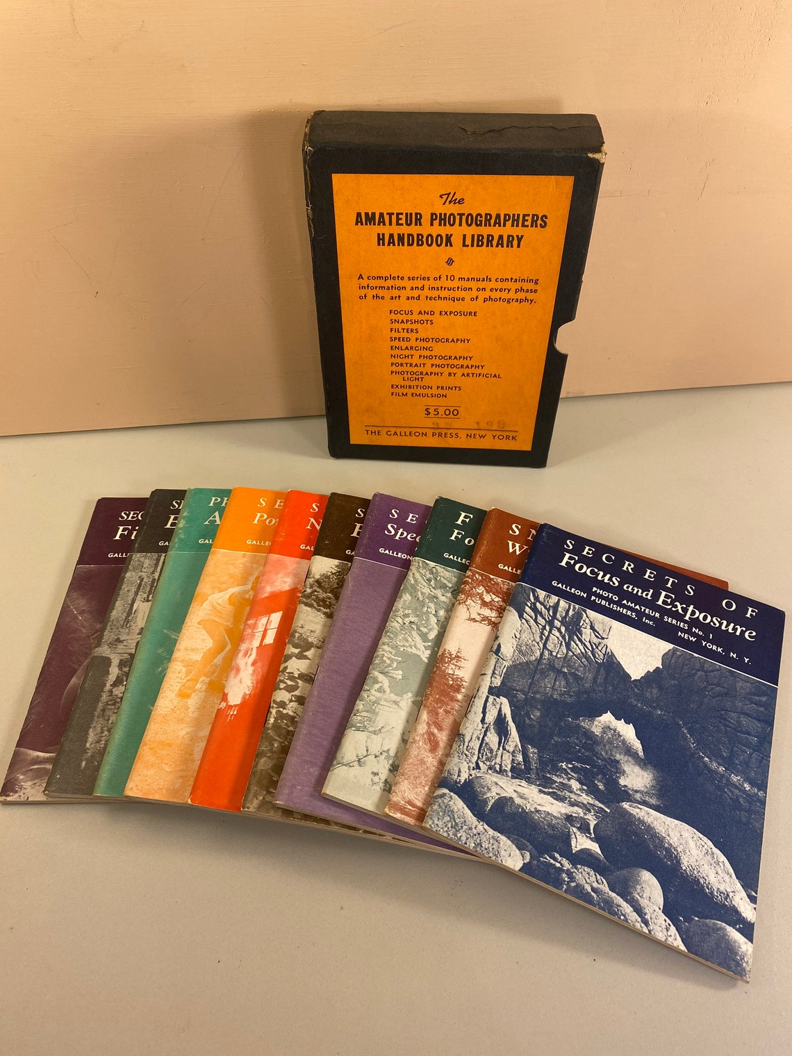 1940 the Amateur Photographers Handbook Library Vintage Book Etsy