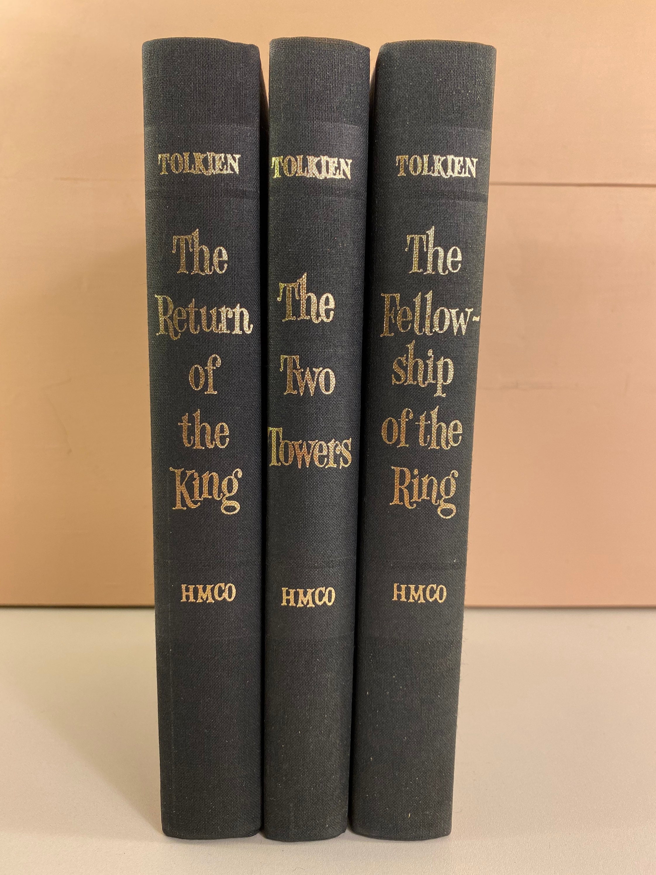 Bijou Central Dans La Trilogie De Tolkien 1966: 2nd Printing Hardback Book Box Set J.R.R. Tolkien The - Etsy France