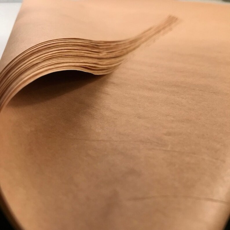 Made in USA, Kraft Tissue Paper, 24 sheets, 20 x 30 inch, Eco Friendly Sustainable Forestry Initiative, Quality 11 lb Tissue, Free Shipping 画像 7