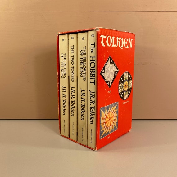 1973 Red Box Set J.R.R. Tolkien the Hobbit and the Lord of - Etsy