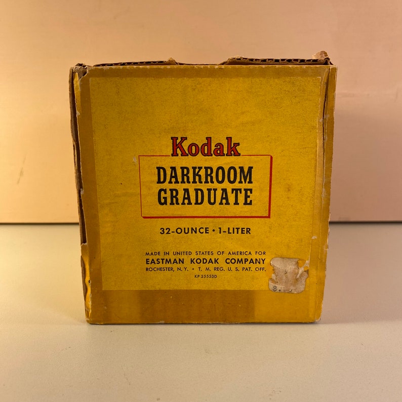 Kodak Darkroom Graduate 1 Liter 32 Ounce Eastman Kodak Etsy