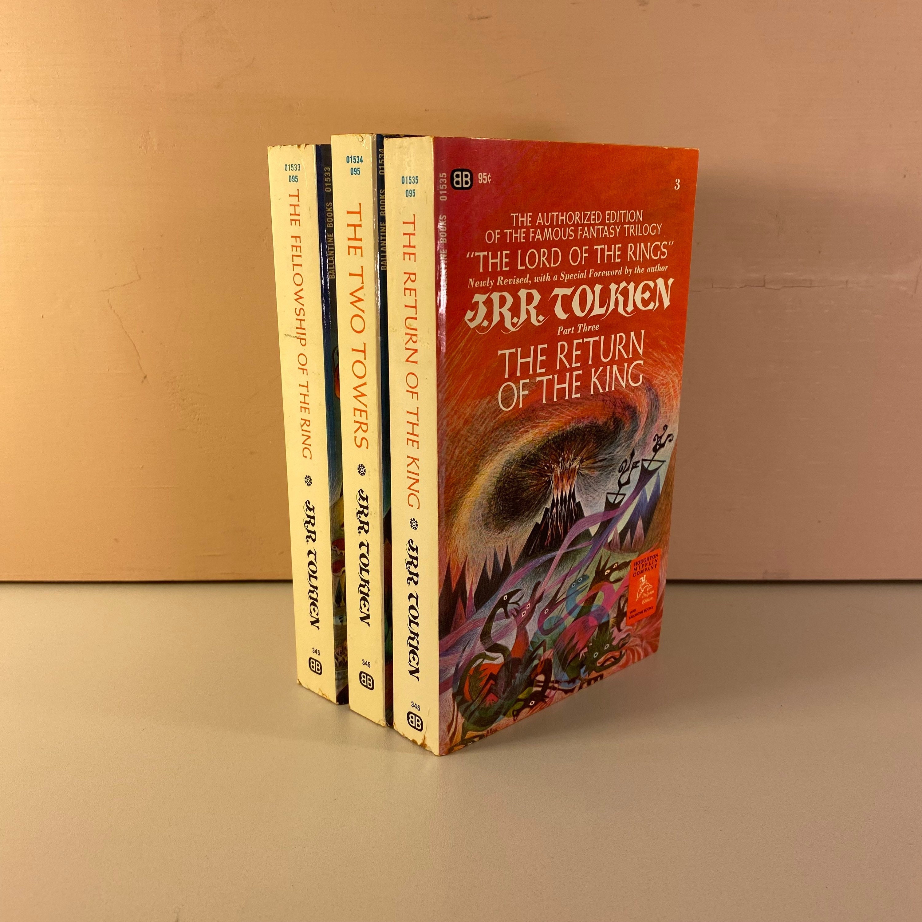 Lord Of The Rings Book Cover Series