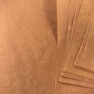 Made in USA, Kraft Tissue Paper, 24 sheets, 20 x 30 inch, Eco Friendly Sustainable Forestry Initiative, Quality 11 lb Tissue, Free Shipping 画像 6