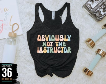Obviously Not the Instructor | Women's Racerback Tank