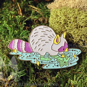 Star Washer Raccoon Enamel Pin