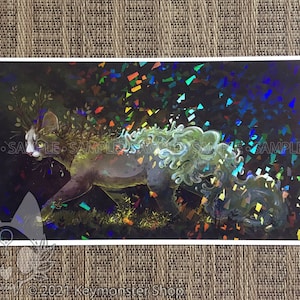 Key Forest Walk Holographic Print