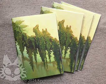 Reusable Sticker Book - Mossy Curtains