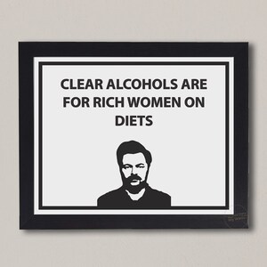Parks & Rec Wall Decoration | Ron Swanson Poster | Easy to Print | Digital Download