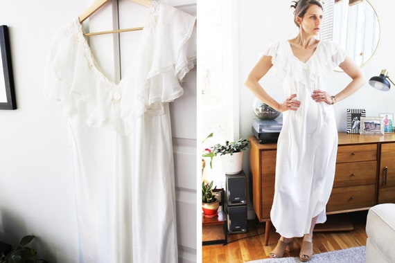 Cotton Lace Moomoo Nightgown – Bum-Cake Vintage