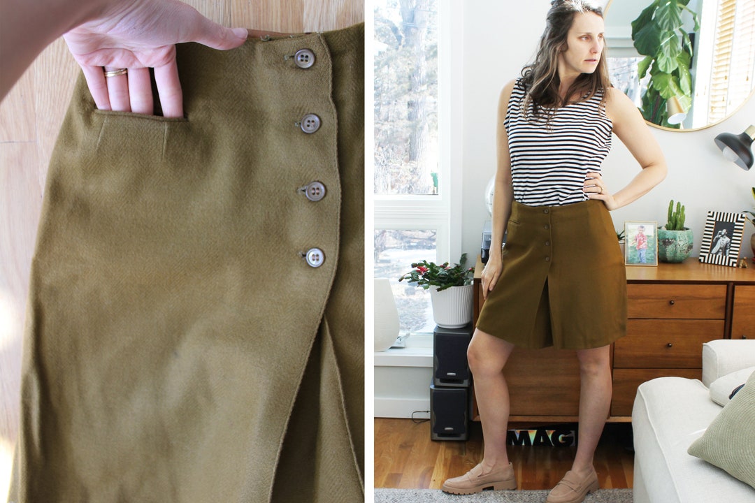 “Grace” skort set (army green) main image 0