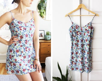 Vintage Floral 1990s Slip by Rampage