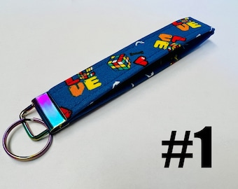 Correas de llavero de cubo de Rubik (2 opciones)