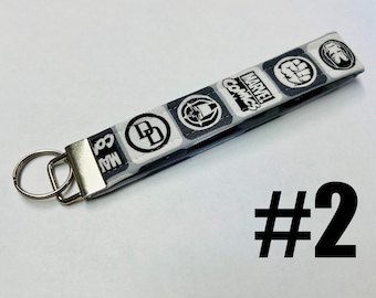 Correas de llavero Marvel Comic (2 opciones)