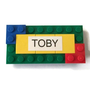 Toby LEGO Name Tag