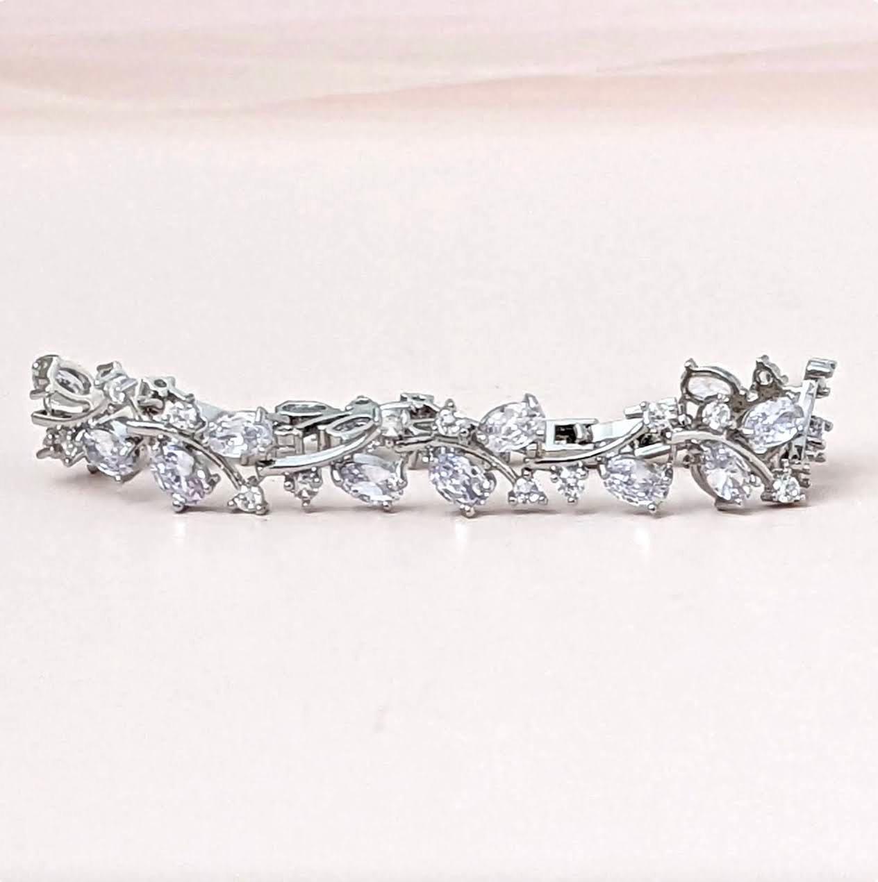 Bracciale Multistrato Con Strass Per Parte Superiore Del Braccio, Gioiello Scintillante In Argento, Ideale Per Matrimoni E Feste