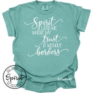 Spirit Guide Me Christian SVG, PNG: Archivo digital inspirador (descarga digital)