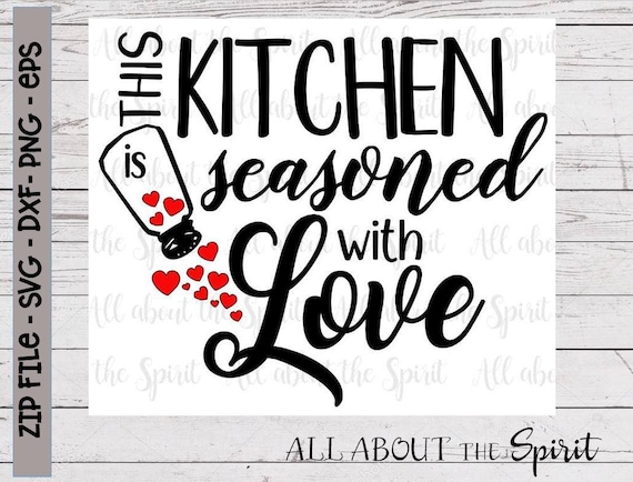 Free Free 294 Love Svg Kitchen SVG PNG EPS DXF File