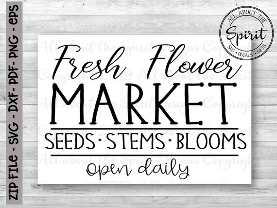 Free Free 309 Fresh Flower Market Svg SVG PNG EPS DXF File