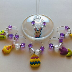 Easter Wine Glass / Stemware Charms